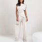 💕Spring New💕 Women’s Elegant Solid Color Two-Piece Set