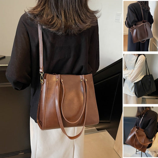 🔥 50% OFF🔥Elegant Vintage Large Capacity Adjustable Shoulder Bag