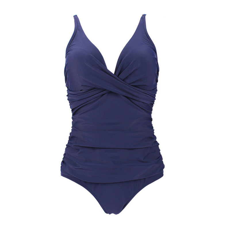 💕Spring New💕Women's One Piece Ruched Tummy Control Swimsuit