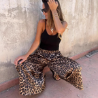 🔥Super Specials-70%OFF🔥Women's Leopard Print Loose Casual Wide Leg Pants