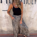 🔥Super Specials-70%OFF🔥Women's Leopard Print Loose Casual Wide Leg Pants
