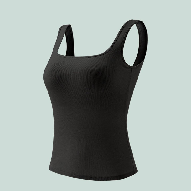 👙🌟Women's Comfortable Backless Tank Top with Built-in Bra💕 Effortless Comfort, Built-in Support, Summer Must-Have!