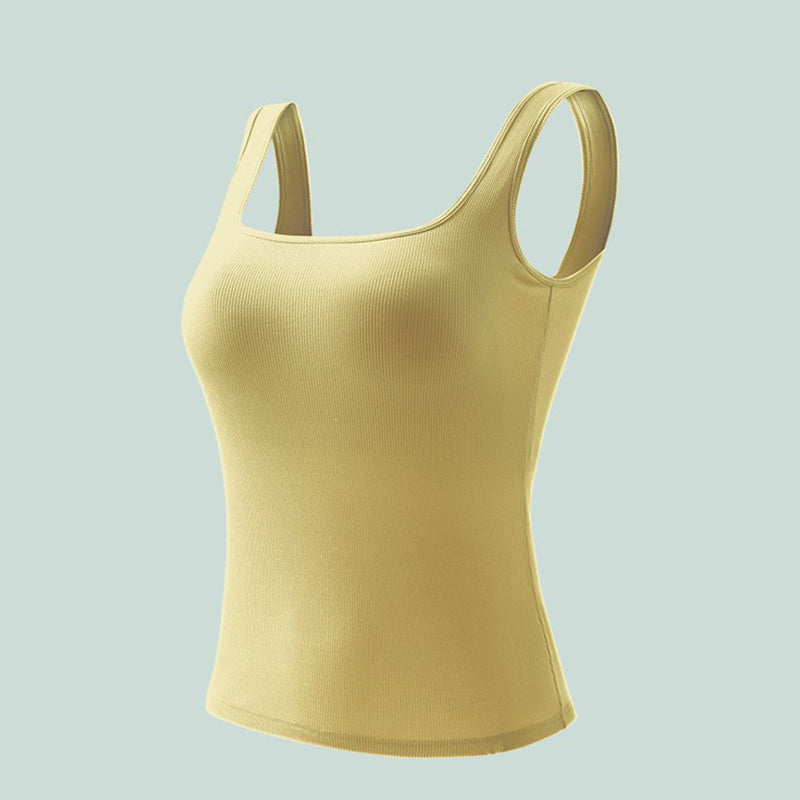 👙🌟Women's Comfortable Backless Tank Top with Built-in Bra💕 Effortless Comfort, Built-in Support, Summer Must-Have!