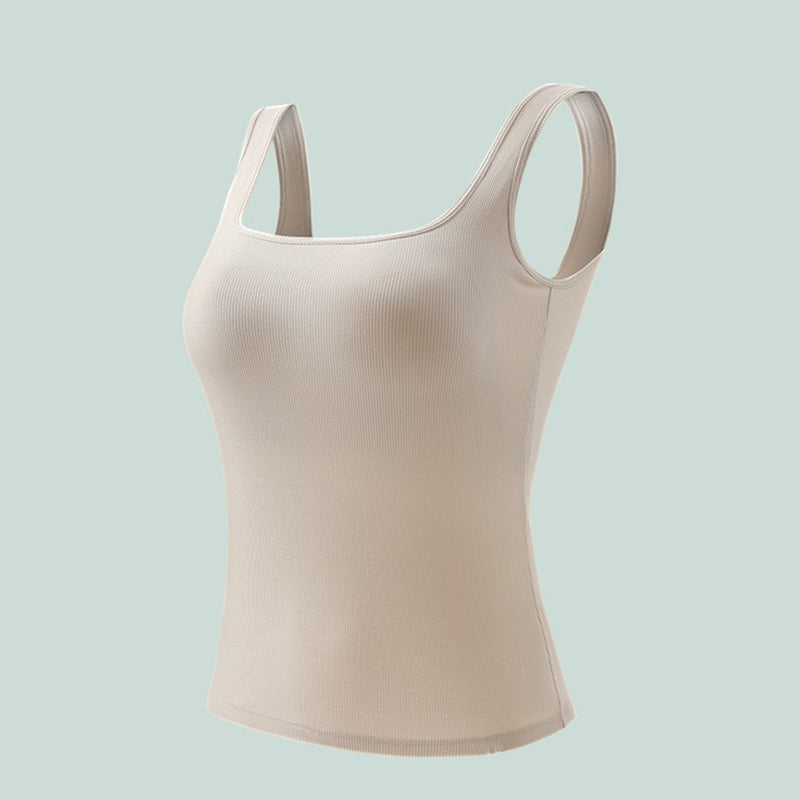 👙🌟Women's Comfortable Backless Tank Top with Built-in Bra💕 Effortless Comfort, Built-in Support, Summer Must-Have!