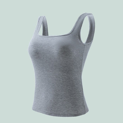 👙🌟Women's Comfortable Backless Tank Top with Built-in Bra💕 Effortless Comfort, Built-in Support, Summer Must-Have!
