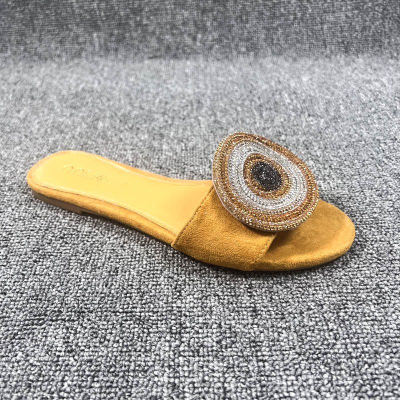 💕Spring New💕Women’s Elegant Rhinestone Slide Sandals