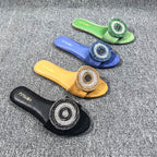 💕Spring New💕Women’s Elegant Rhinestone Slide Sandals