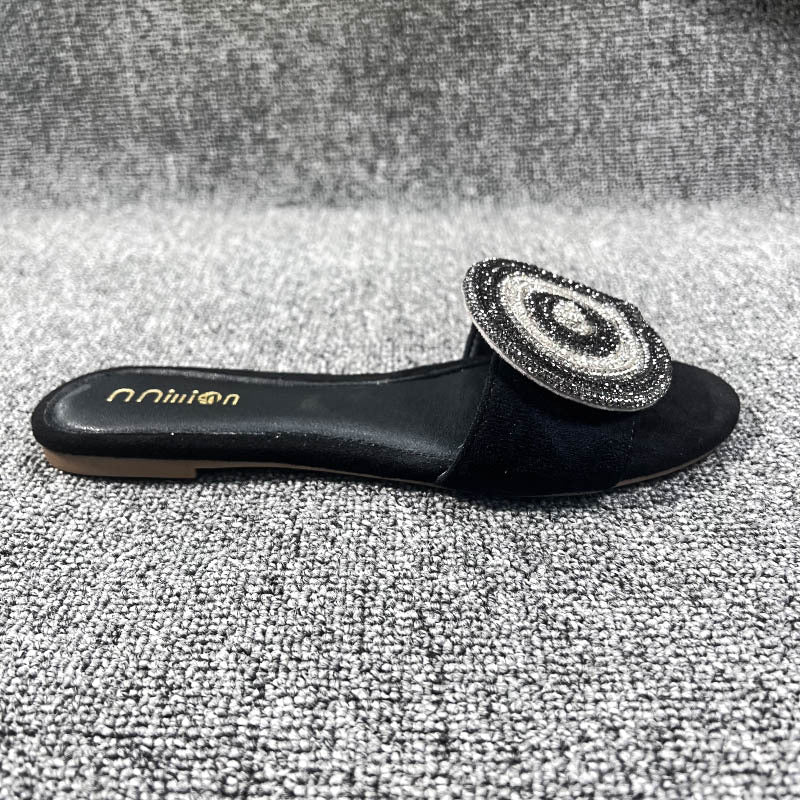 💕Spring New💕Women’s Elegant Rhinestone Slide Sandals