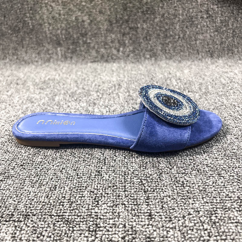 💕Spring New💕Women’s Elegant Rhinestone Slide Sandals