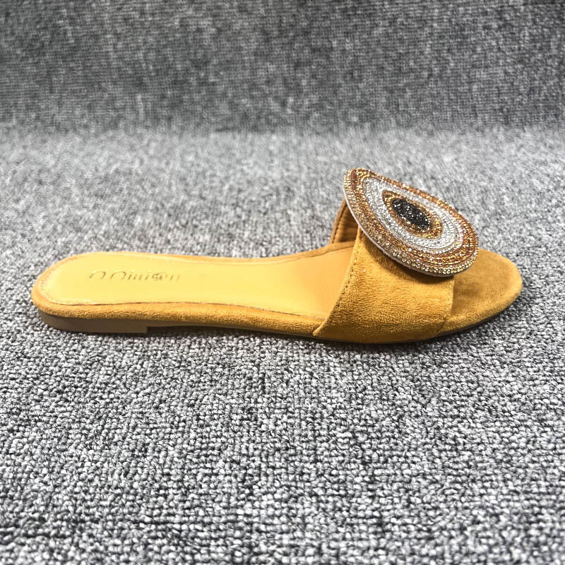 💕Spring New💕Women’s Elegant Rhinestone Slide Sandals