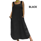 🌸Spring Specials💐Wide Strap Maxi Dress with Pockets