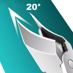 🔥Hot Sale 50%🔥 Anti-Splash 25° Slant Edge Nail Clipper 3-Piece Set