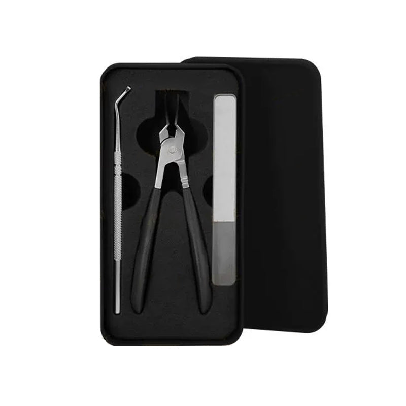 🔥Hot Sale 50%🔥 Anti-Splash 25° Slant Edge Nail Clipper 3-Piece Set