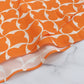🌸Spring Specials💐 Women’s Trendy Orange Printed Dress with 3/4 Sleeves
