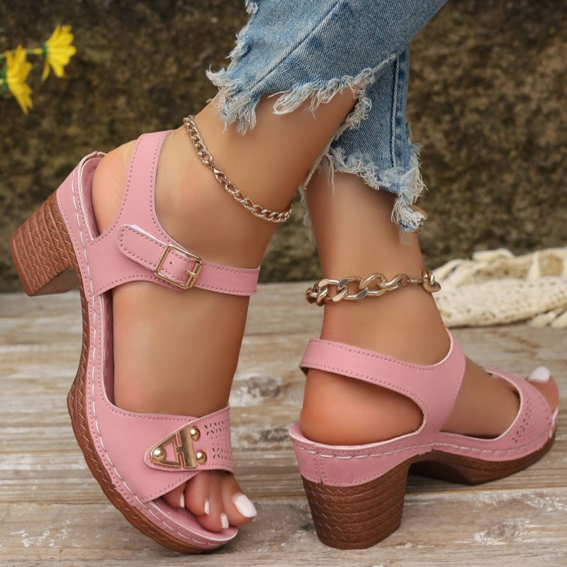 🔥Hot Sale 50% OFF Only Today👡Women's Chunky Heel Sandals