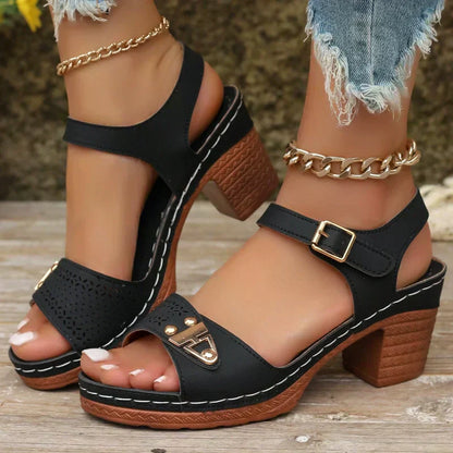 🔥Hot Sale 50% OFF Only Today👡Women's Chunky Heel Sandals