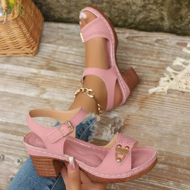 🔥Hot Sale 50% OFF Only Today👡Women's Chunky Heel Sandals