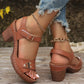🔥Hot Sale 50% OFF Only Today👡Women's Chunky Heel Sandals