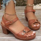 🔥Hot Sale 50% OFF Only Today👡Women's Chunky Heel Sandals