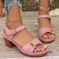 🔥Hot Sale 50% OFF Only Today👡Women's Chunky Heel Sandals