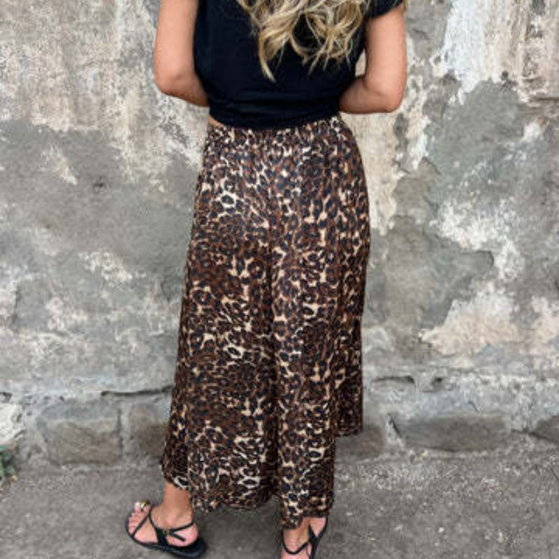 💕Spring New💕Women's Stylish Leopard Print Long Skirt