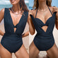 🏖️Last Day Special Sale 49% OFF🩱Summer Explosion Women's Tie Solid Color Swimsuit 2-PCS Set