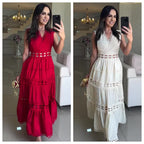 ✨Early Summer New✨V-Neck Sleeveless Dress with Cut-Out