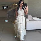 ✨Early Summer New✨V-Neck Sleeveless Dress with Cut-Out