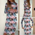 🌸Spring Specials🌸Dusk Rose Slim-Fit Midi Dress
