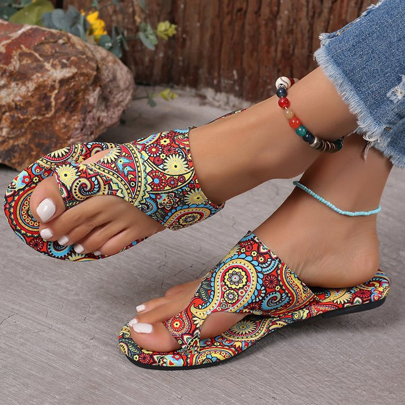 💕Limited-time 50% sale⏳Bohemian Style Lightweight Flat Sandals