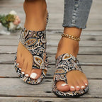 💕Limited-time 50% sale⏳Bohemian Style Lightweight Flat Sandals