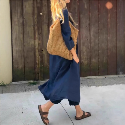🌸🔥Big price reduction🔥Women's Summer Loose Pocket V-Neck 2-Piece Set
