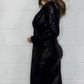✨Early Summer New✨Sexy Sequined Deep V-Neck Dress