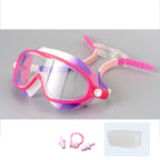 🏊‍♂️Anti-Fog Swimming Goggles for Kids with Nose Clip & Ear Plugs