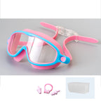🏊‍♂️Anti-Fog Swimming Goggles for Kids with Nose Clip & Ear Plugs