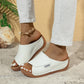 💥 60% off! 🎉🔥 2025 Women's leisure mules with wedge heel