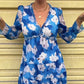 🌸Seasonal dress 50% OFF🌸Women’s Elegant Floral Ruffle Trim Maxi Dress