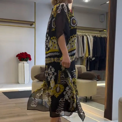 🌸Seasonal dress 50% OFF🌸Women's Elegant Printed Kaftan Dress