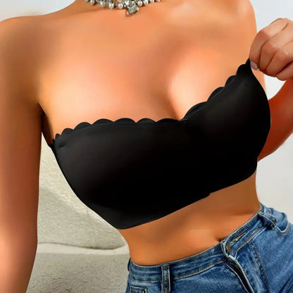 🔥 Last Day 50% OFF! 🔥 Seamless Front Closure Strapless Bandeau Bra – Comfort & Support All Day! 💖