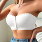 🔥 Last Day 50% OFF! 🔥 Seamless Front Closure Strapless Bandeau Bra – Comfort & Support All Day! 💖