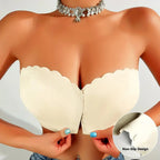 🔥 Last Day 50% OFF! 🔥 Seamless Front Closure Strapless Bandeau Bra – Comfort & Support All Day! 💖