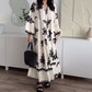 ✨Limited Sale 50% OFF✨Women's Loose Fit Ruffle Hem Midi Dress