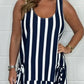 🔥Mother's Day Hot Sale 50%🔥Stripe Oversized Tie-Front Pocket Dress