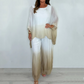 Mesh Mix Dip Dye Loose Flowy Top & Trouser Set🌺BUY 2 GET FREE SHIPPING