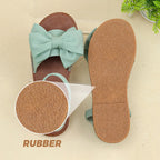 👡🌸Women's Fashion Bow Flat Sandals - 50% OFF for Goddess Day! Elegant Design🌸Comfortable Wear, Summer Essential!