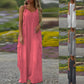 💕Limited Sale 50% OFF💕Women's Loose Wide-Leg Jumpsuit with Pockets