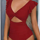 🎁LIMITED HOT SALE - 67% OFF👗Sexy ruffled one-piece swimsuit