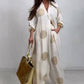 ✨Early Summer New✨Women's Loose V-Neck Top & Printed Wide Leg Pants Two Piece Set