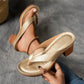 💕Limited Sale 50% OFF💕Women’s Summer Chunky Heel Flip Flops