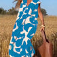 🎁Mother's Day Hot Sale 50%🔥V-Neck Print Dress